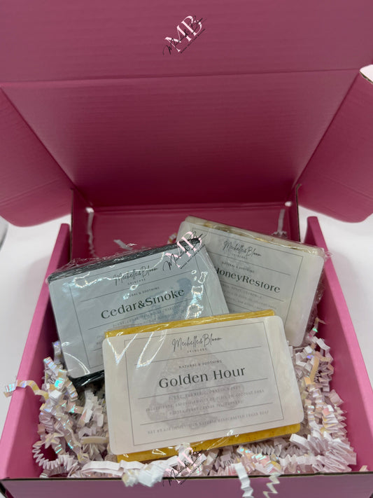 Bloom Box – 3 Soap Bars (Mix & Match)